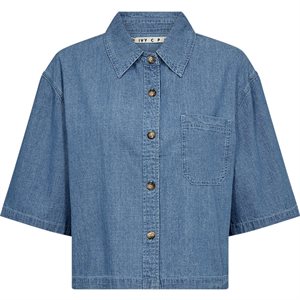 IVY Copenhagen -  IVY-Uta Oversize SS Chambray Shirt